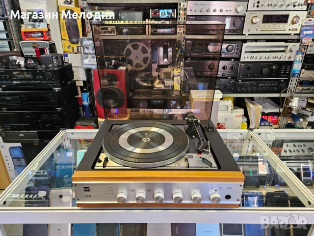 Грамофон DUAL HS 41 Профилактиран, с нова игла. В отлично състояние., снимка 6 - Грамофони - 52692636