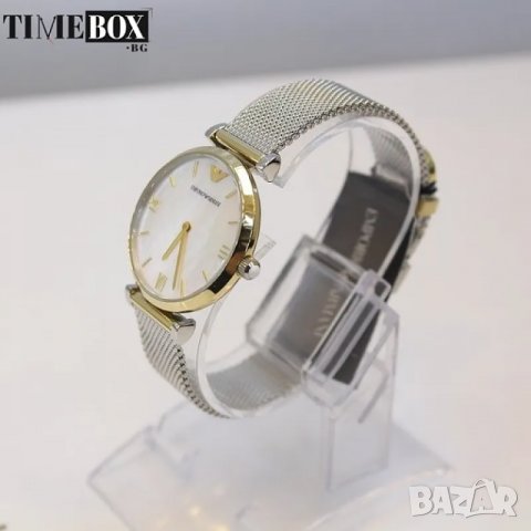 Emporio Armani AR2068 Gianni T-Bar. Нов дамски часовник, снимка 2 - Дамски - 38780167