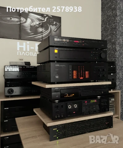 YAMAHA -C 70+M 70+T 70+CDX 880+K 600+Q 20318 в идеално състояние !!!, снимка 1