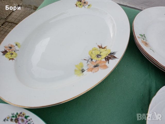 Порцелан чинии плитки / плато, снимка 3 - Чинии - 35830188