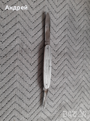 Стар джобен нож,ножче,ножка #32, снимка 3 - Други ценни предмети - 44656755