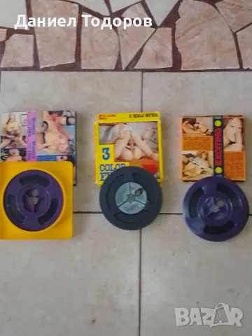 Оригинални Стари Еротични филми18+ за кино машина 8мм, стари филмови ленти, снимка 7 - Други жанрове - 50085108