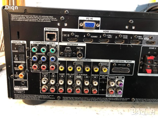 Onkyo TX-NR609 Като нов, снимка 12 - Ресийвъри, усилватели, смесителни пултове - 41148083