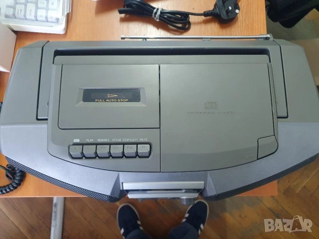 Panasonic RX-DS5 CD/Radio/Cassette Boombox, снимка 6 - Радиокасетофони, транзистори - 52671911