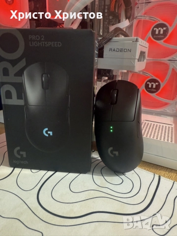 logitech pro 2 lightspeed, снимка 2 - Клавиатури и мишки - 56204926