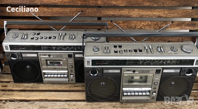 🎄Два броя - Hitachi TRK-8190 -Колекционерски радиокасетофон !