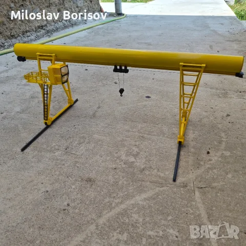 Козлови / портален кран ККС-5 в мащаб 1:43, снимка 4 - Колекции - 55778222