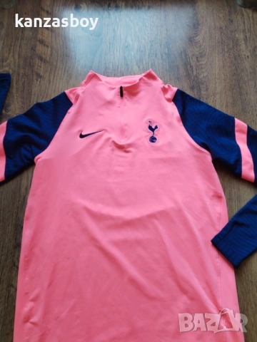 NIKE Tottenham Training Shirt Dry Strike - Lava Glow/Binary Blue - мъжка футболна блуза КАТО НОВА М, снимка 3 - Блузи - 53839102