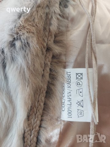 елек с естествен косъм, снимка 4 - Жилетки - 40095473