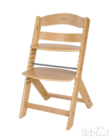 Дървен стол за храненe Nordy Wood

, снимка 2 - Столчета за хранене - 53613971