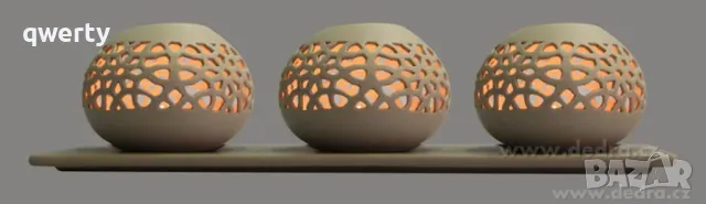 Комплект за свещи за маса, снимка 2 - Декорация за дома - 48163608