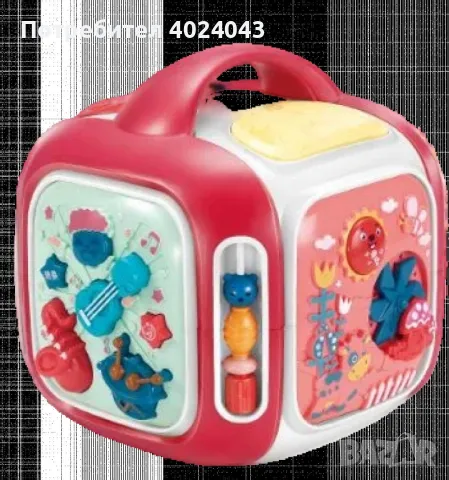 Мултифункционален музикален и образователен детски куб, снимка 2 - Образователни игри - 47873219