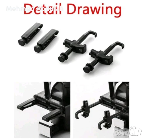 Многофункционален държач за автомобил 2 в 1 , снимка 2 - Аксесоари и консумативи - 50962722