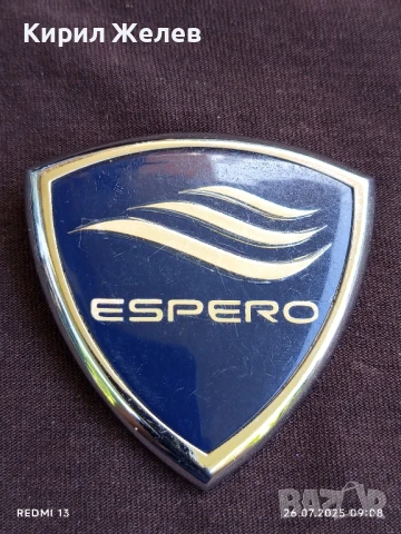 ЕМБЛЕМА ЗА АВТОМОБИЛ ESPERO за КОЛЕКЦИЯ ДЕКОРАЦИЯ 26553