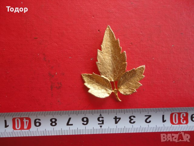 Страхотна позлатена брошка 11 , снимка 2 - Други - 40083445