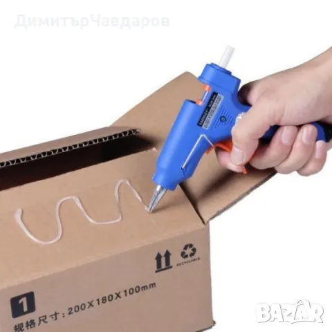 Пистолет за топло лепене със силикон TV1161, снимка 3 - Други инструменти - 50055903