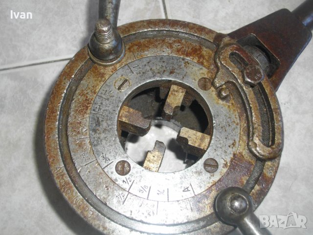 Плашка Водопроводна За Направа На Резби На Тръби-Професионал-Немска 1/4-1Цол/Холандска 1/4-1 1/2 Цол, снимка 6 - Други инструменти - 40193314