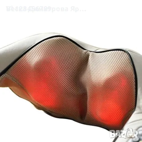 3D Шиацу масажор за цяло тяло, 12/220V, 4 бутона, снимка 5 - Масажори - 50679560