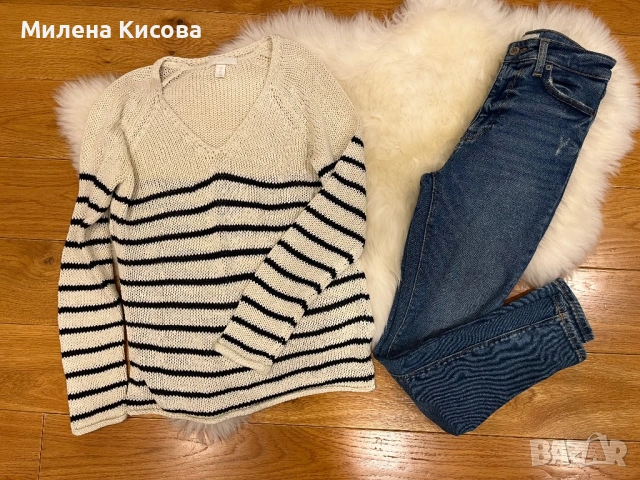 Сет от нови и в отлично състояние дрехи ХS, снимка 6 - Блузи с дълъг ръкав и пуловери - 53110386