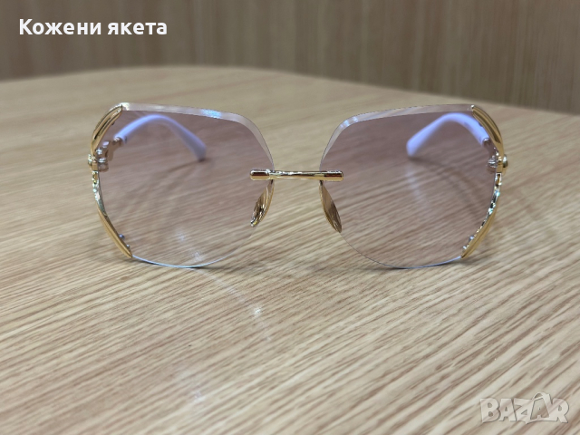 Уникални дамски слънчеви очила с прозрачни стъкла без диоптър