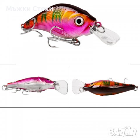 Плаващи Воблери / Воблер модели от №116 до №125, изкуствена примамка, фалшива стръв, снимка 7 - Такъми - 39234917