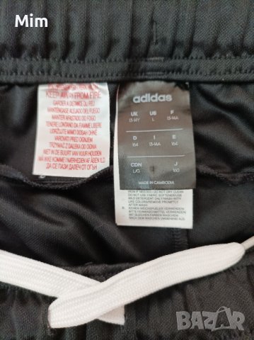 ADIDAS L  Черен къс клин / шорти /с щампа, снимка 6 - Клинове - 41641284