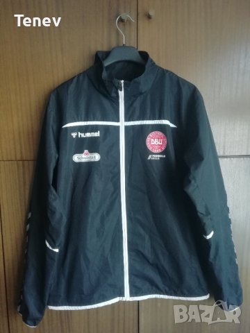 Denmark Hummel Дания оригинално черно мъжко яке L размер