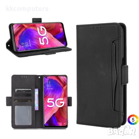 OPPO A54 5G / A74 5G / A93 5G Wallet Калъф и Протектор, снимка 7 - Калъфи, кейсове - 52977661