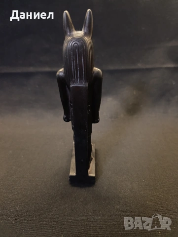 Статуетка на Анубис, снимка 4 - Антикварни и старинни предмети - 53397160