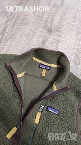 Patagonia Retro Pile Vest L size в отлично състояние елек, снимка 3 - Суичъри - 52877131