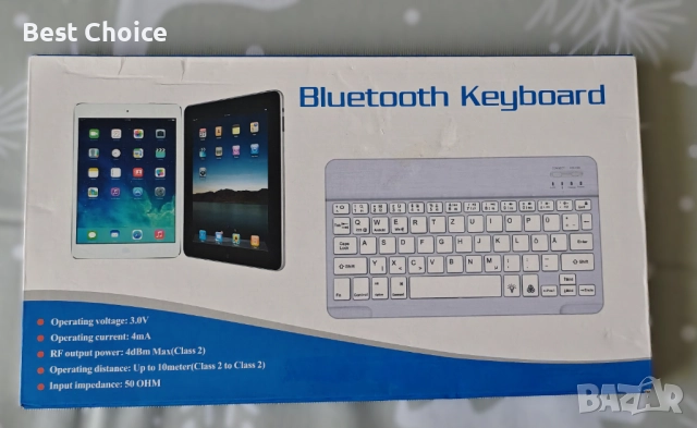 Универсална Bluetooth мини ултра тънка Bluetooth клавиатура, снимка 5 - Клавиатури и мишки - 52869978