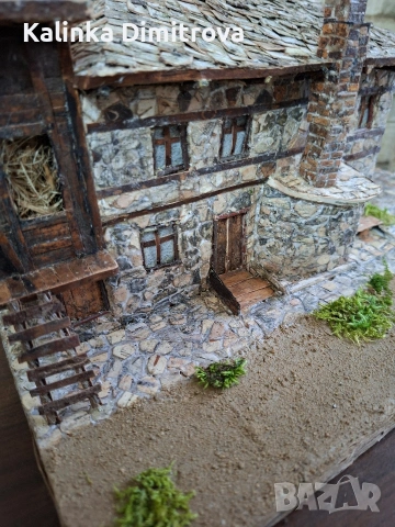 Макет на къща в Родопите,изработен по снимка., снимка 14 - Други стоки за дома - 53481131