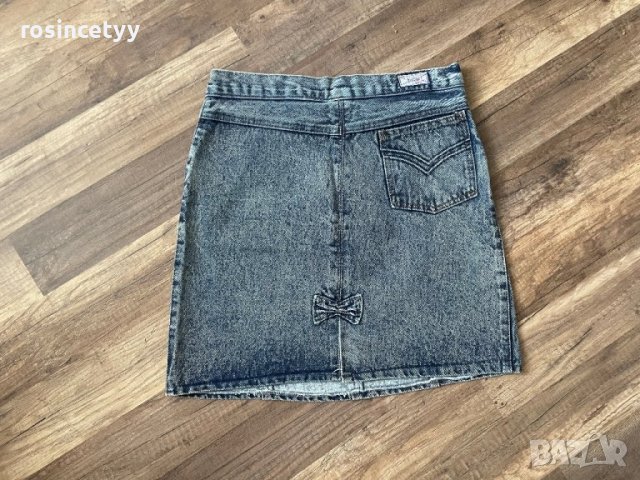 дънкова пола, снимка 4 - Поли - 24160524