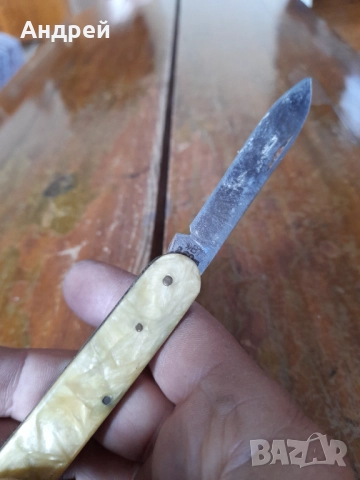 Стар джобен нож,ножче,ножка #137, снимка 5 - Други ценни предмети - 51850401