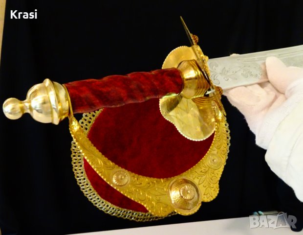 Сабя 90 см.,бронз,месинг,позлата,орнаменти. , снимка 8 - Антикварни и старинни предмети - 42099656