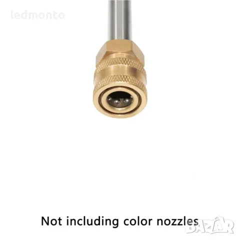 Удължителна пръчка за водоструйка 40 см от неръждаема стомана с бързо съединение 1/4 инча , снимка 6 - Други инструменти - 47271731