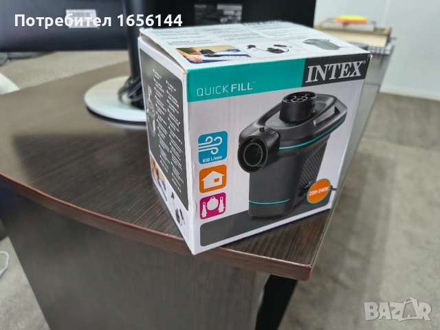 Ел.помпа ,Intex, снимка 2 - Надуваеми легла - 53307909