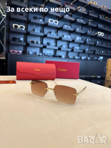 Cartier Слънчеви Очила С UV400 Защита - Налични Различни Цветове Код SK282, снимка 3 - Слънчеви и диоптрични очила - 52598405