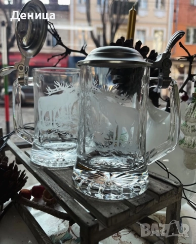 Немски халби с калаени капаци  Историята на традиционните немски халби за бира с капаци 