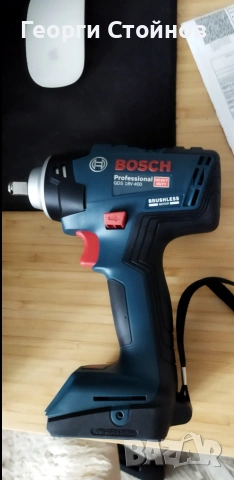 BOSCH GDS 18 V 400-ударен безчетков гайковерт. Чисто нов! , снимка 2 - Други инструменти - 53125056