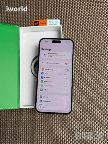 КАТО НОВ❗️ iPhone 14 Pro MAX ⚠️ Лизинг от 16€/мес❗️ deep purple❗️ лилав 128Gb, снимка 4 - Apple iPhone - 53797429