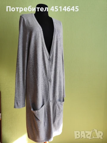 Дамски дълги жилетки 2броя размер L, Xl, снимка 3 - Жилетки - 50805058