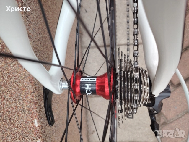 Карбонов шосеен велосипед Basso, снимка 5 - Велосипеди - 51947253