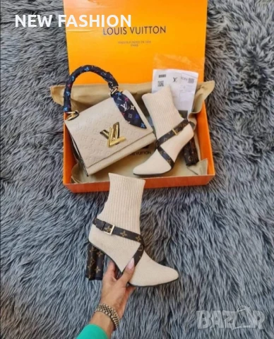 Дамски Боти✨ Louis Vuitton , снимка 2 - Дамски боти - 51342674