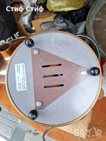 Медно Фондю, снимка 3 - Съдове за готвене - 52681816