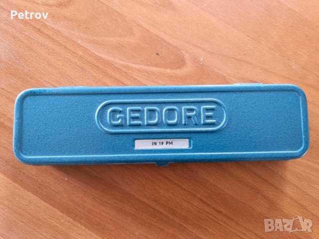 GEDORE IN 19 PM - GERMANY - 1/2" PROFI 9 броя Инбуси / Шестограми 5 - 17 mm ORIGINAL GRDORE GERMANY , снимка 2 - Гедорета - 42422615