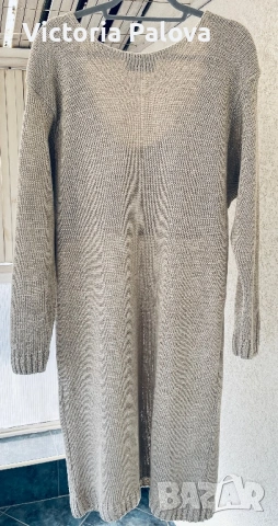 RUNDHOLZ дизайнерска ленена плетена рокля/туника, снимка 12 - Рокли - 53728841