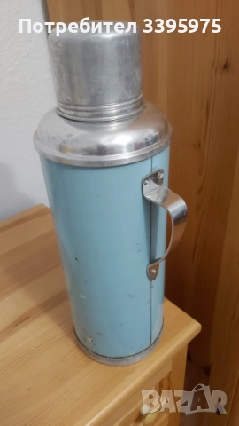 Винтидж колекционерски китайски термос от 1960 г. (1 литър), снимка 4 - Антикварни и старинни предмети - 51557013