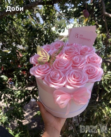 Вечни рози, снимка 2 - Подаръци за жени - 53719449
