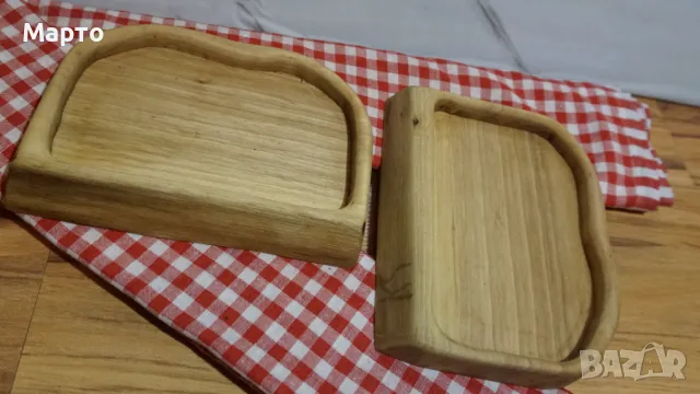 Комплект купички за ядки изработени от орех, снимка 3 - Други - 49304944